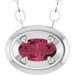Solitaire Slide Pendant
