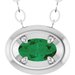 Solitaire Slide Pendant