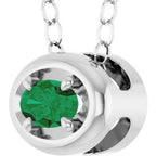 Solitaire Slide Pendant