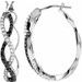 Criss-Cross Hoop Earrings