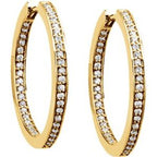 Inside-Outside Hoop Earrings
