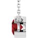 Half-Bezel Solitaire Necklace or Center