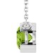Half-Bezel Solitaire Necklace or Center