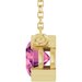 Half-Bezel Solitaire Necklace or Center