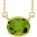 Half-Bezel Solitaire Necklace or Center