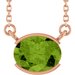 Half-Bezel Solitaire Necklace or Center