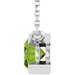 Half-Bezel Solitaire Necklace or Center