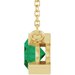 Half-Bezel Solitaire Necklace or Center