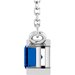 Half-Bezel Solitaire Necklace or Center