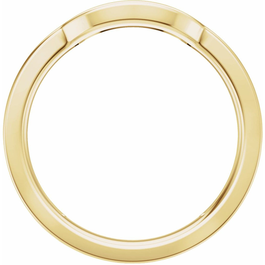 Accented Bezel-Style Engagement Ring or Band