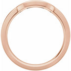 Accented Bezel-Style Engagement Ring or Band
