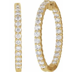 Inside-Outside Hoop Earrings