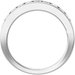 Channel-Set Tapered Anniversary Band