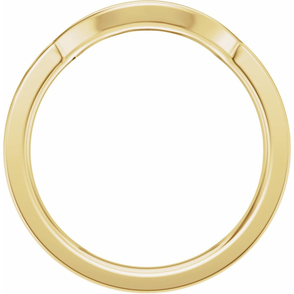 Accented Bezel-Style Engagement Ring or Band