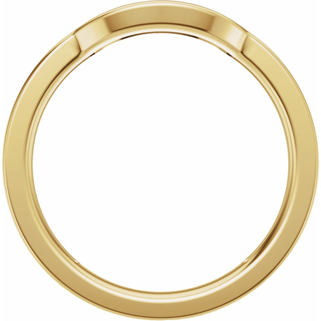 Accented Bezel-Style Engagement Ring or Band