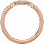 Accented Bezel-Style Engagement Ring or Band