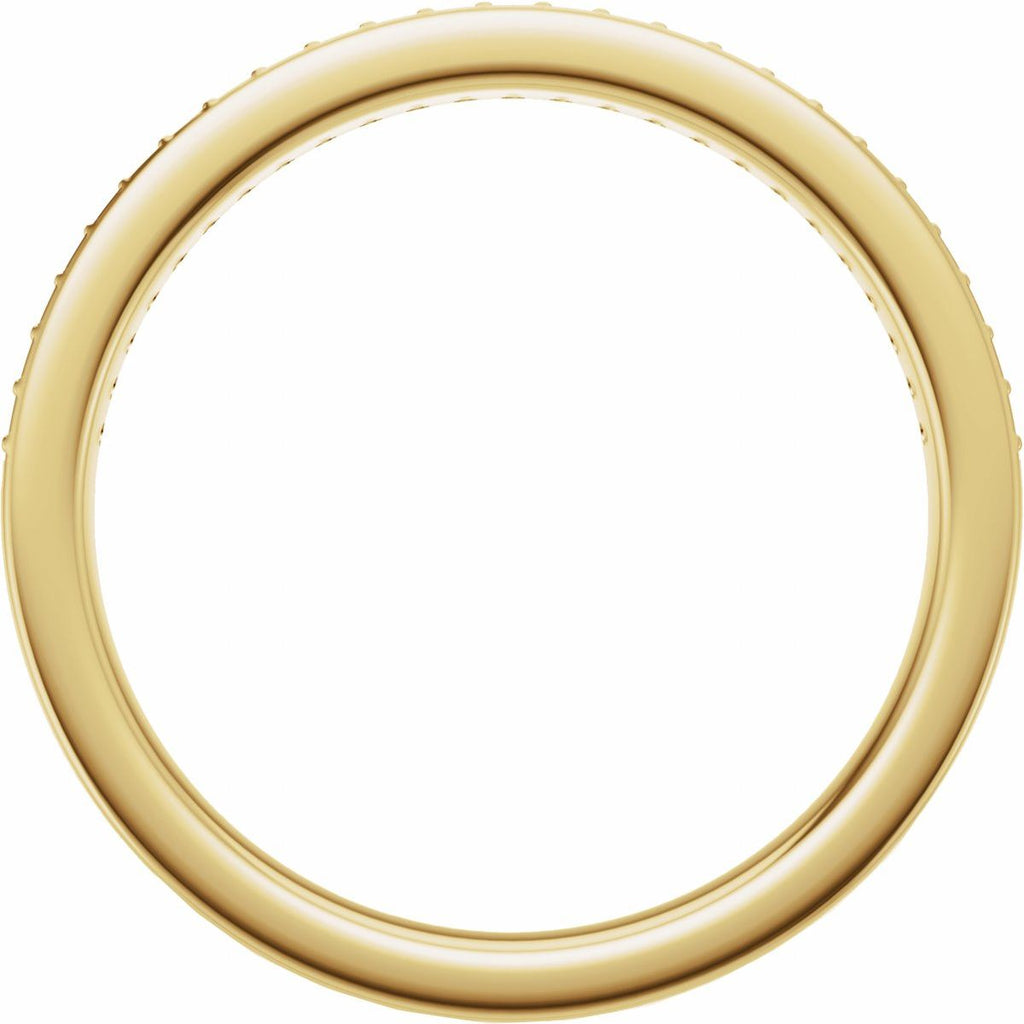 Bezel-Set Accented Engagement Ring or Band