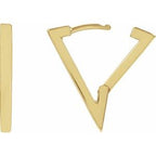 Geometric Hoop Earrings