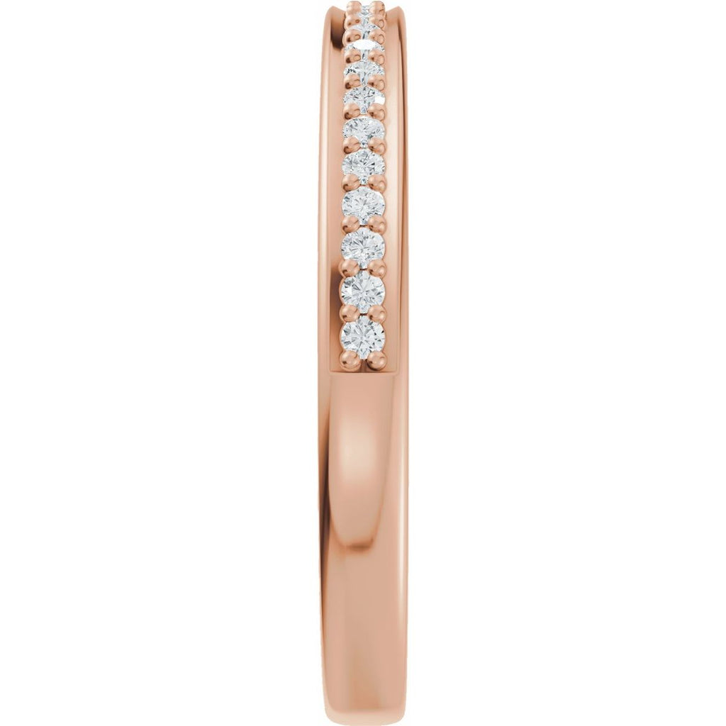 Bezel-Set Accented Engagement Ring or Band