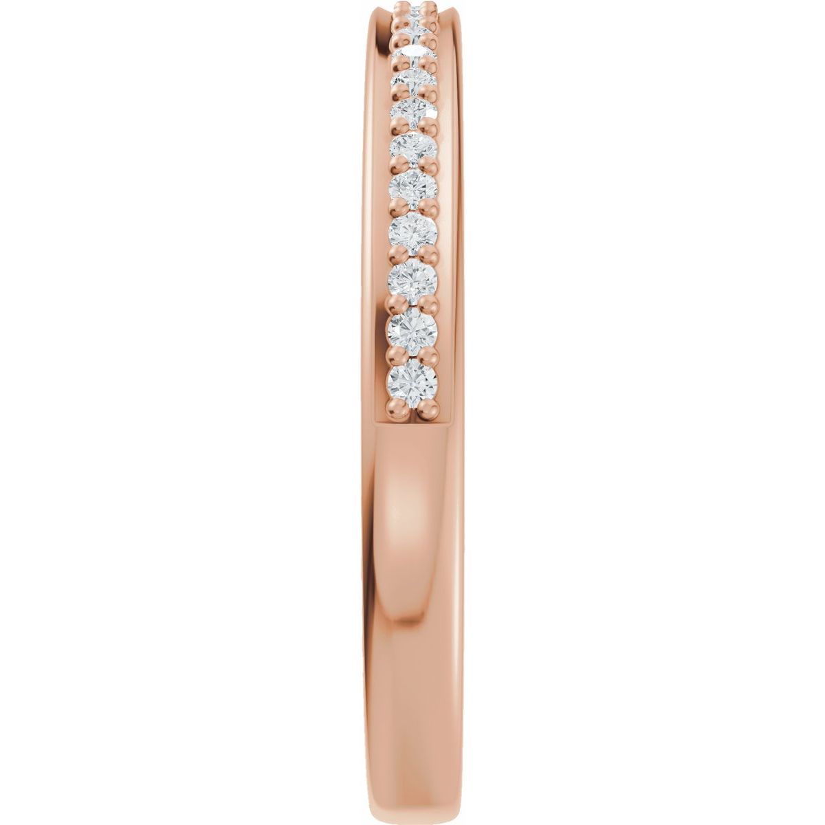 Bezel-Set Accented Engagement Ring or Band