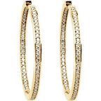 Inside-Outside Hoop Earrings