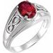 Infinity Solitaire Ring