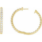 Inside-Outside Hoop Earrings