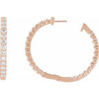 Inside-Outside Hoop Earrings