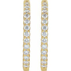 Inside-Outside Hoop Earrings