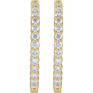 Inside-Outside Hoop Earrings