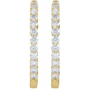 Inside-Outside Hoop Earrings