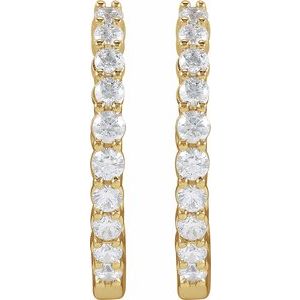 Inside-Outside Hoop Earrings