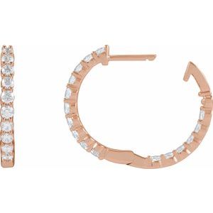 Inside-Outside Hoop Earrings