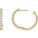 Inside-Outside Hoop Earrings