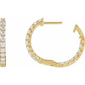Inside-Outside Hoop Earrings