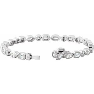 Multi-Shape Line Bracelet