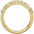 Accented Engagement Ring or Band