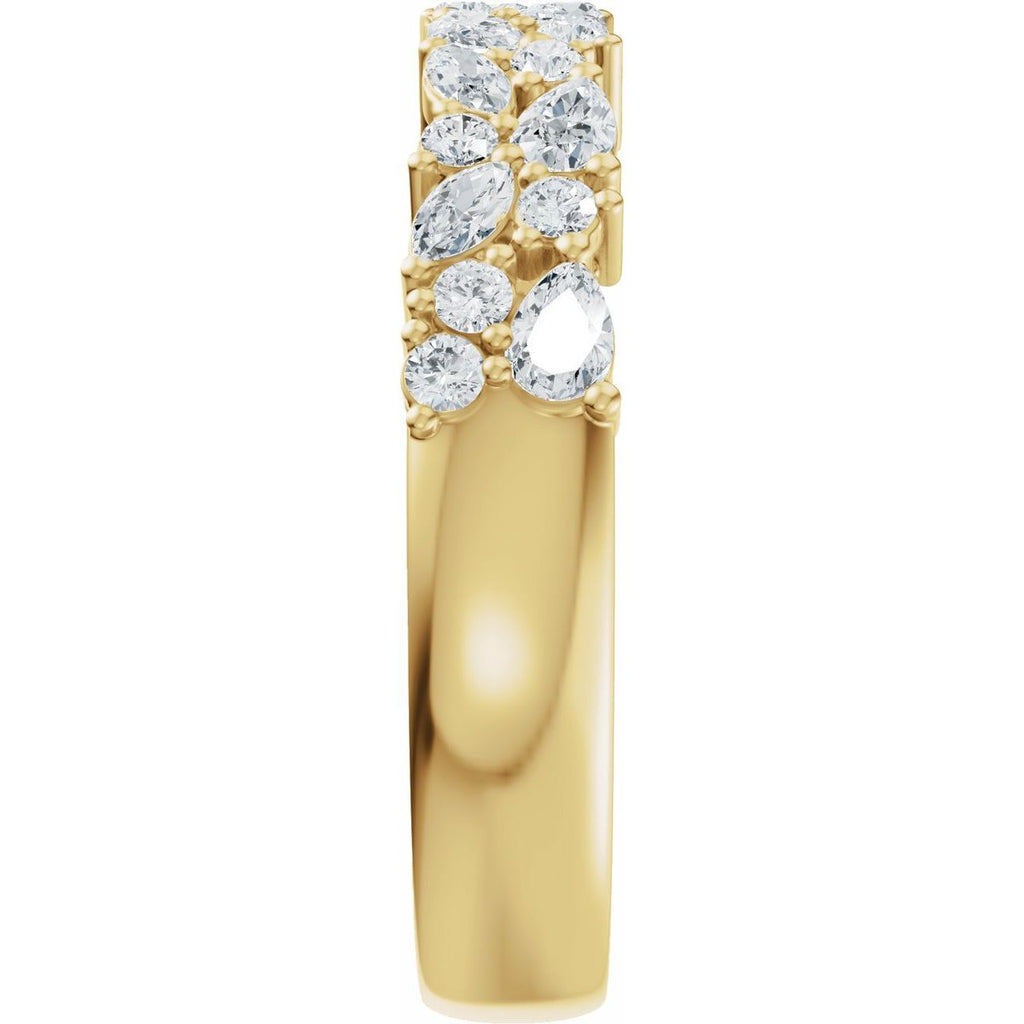 Accented Engagement Ring or Band