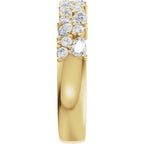 Accented Engagement Ring or Band