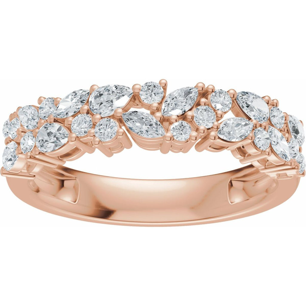 Accented Engagement Ring or Band