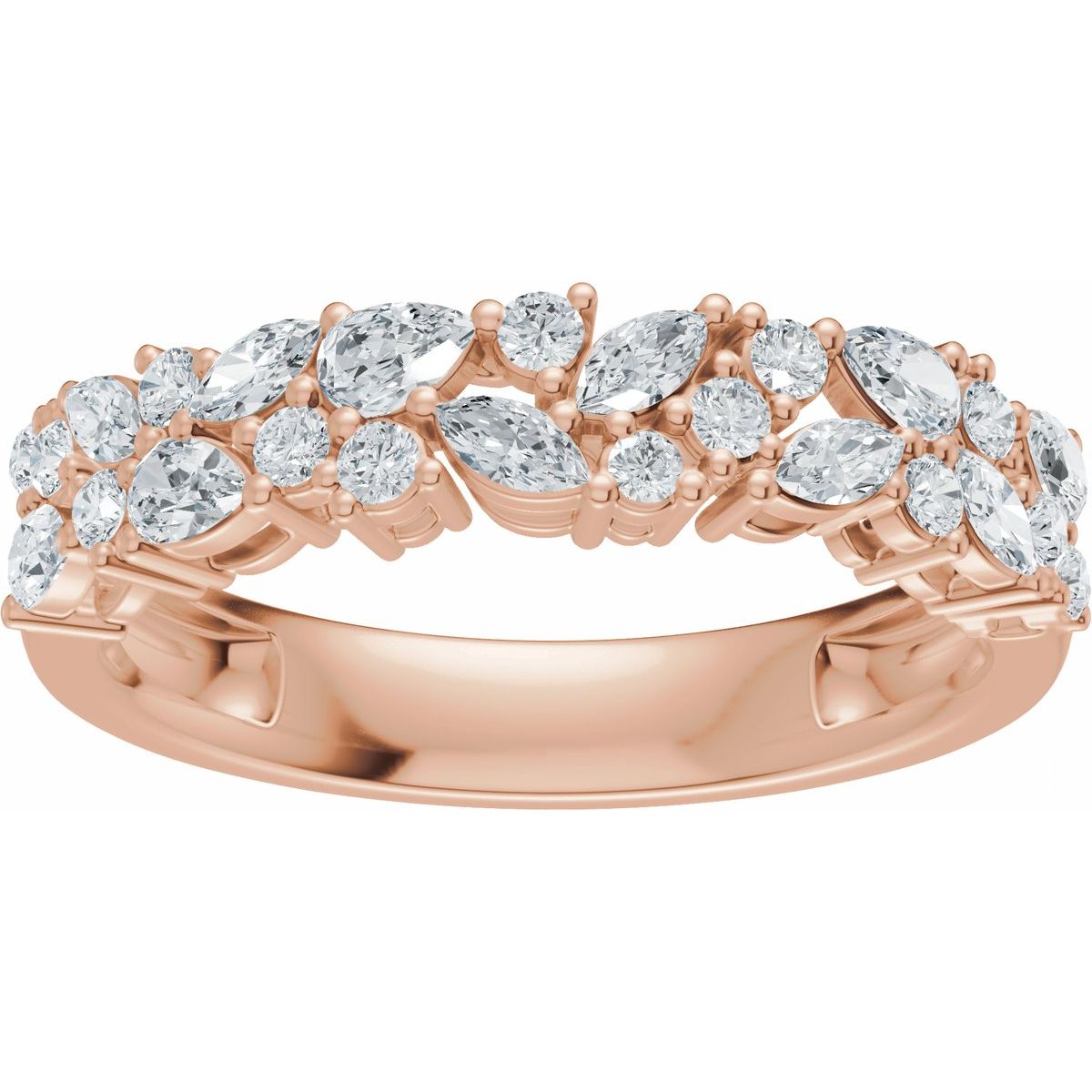 Accented Engagement Ring or Band