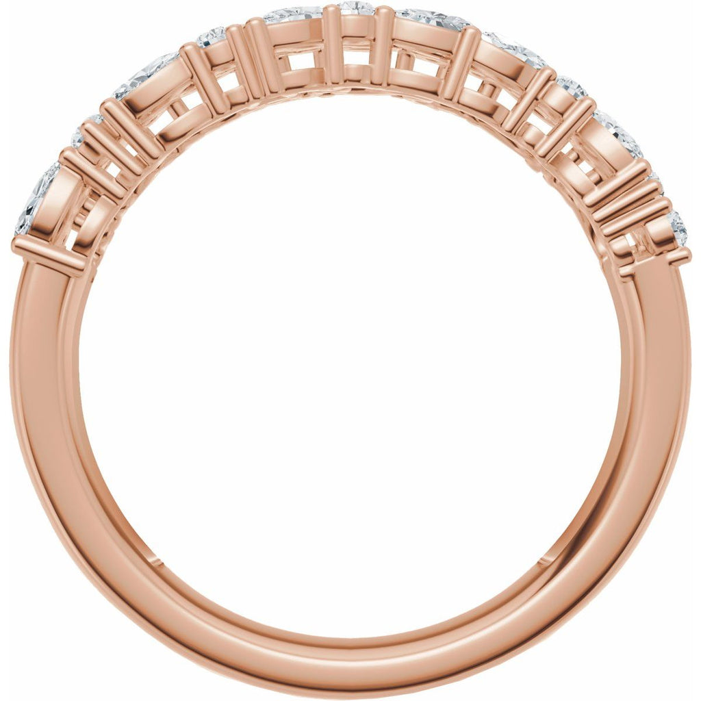 Accented Engagement Ring or Band