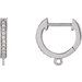 Accented Hoop Earring Top