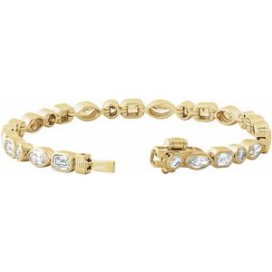 Multi-Shape Line Bracelet
