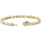 Multi-Shape Line Bracelet