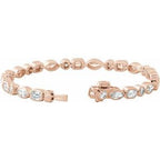 Multi-Shape Line Bracelet