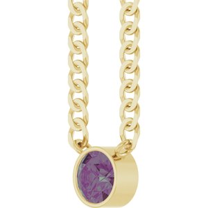 Solitaire Necklace