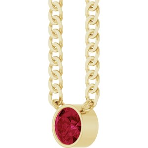 Solitaire Necklace