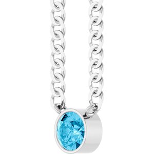 Solitaire Necklace