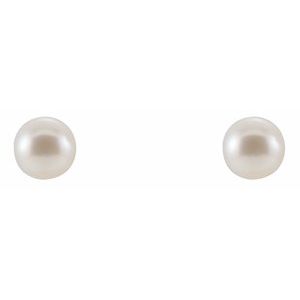 Pearl Stud Earrings
